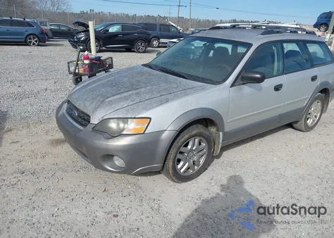2005 Subaru Outback 2.5I из США, поврежденный, VIN 4S4BP61C857383373
